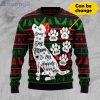 Being A Dog Mom Personalize Ugly Christmas Sweater