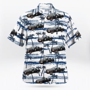 Benwood Marshall County West Virginia Benwood Police Department 2000 Ford Police Interceptor Hawaiian Shirt Product Photo 3