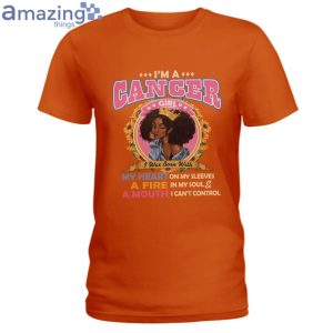 Black Queen Im A Cancer Girl Ladies T Shirt image Black Queen Im A Cancer Girl Ladies T-Shirt Product Photo 3