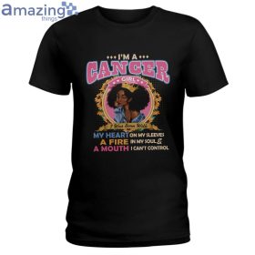 Black Queen Im A Cancer Girl Ladies T Shirt image Black Queen Im A Cancer Girl Ladies T-Shirt Product Photo 6 Product photo 2