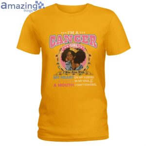 Black Queen Im A Cancer Girl Ladies T Shirt image Black Queen Im A Cancer Girl Ladies T-Shirt Product Photo 5
