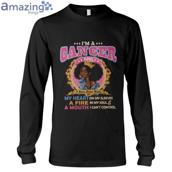 Black Queen Im A Cancer Girl Ladies T-Shirt Product Photo 6