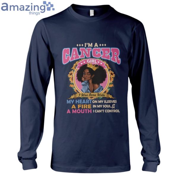 Black Queen Im A Cancer Girl Ladies T-Shirt Product Photo 9