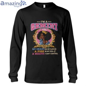 Black Queen Im A Gemini Girl Ladies T-Shirt Product Photo 6