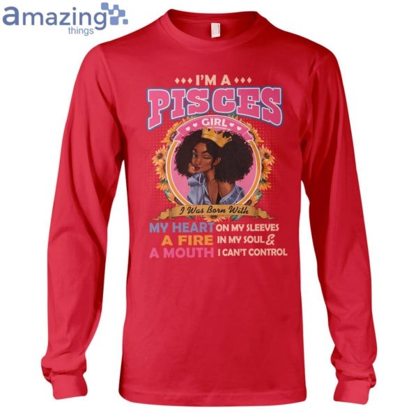 Black Queen Im A Pisces Girl Ladies T-Shirt Product Photo 7