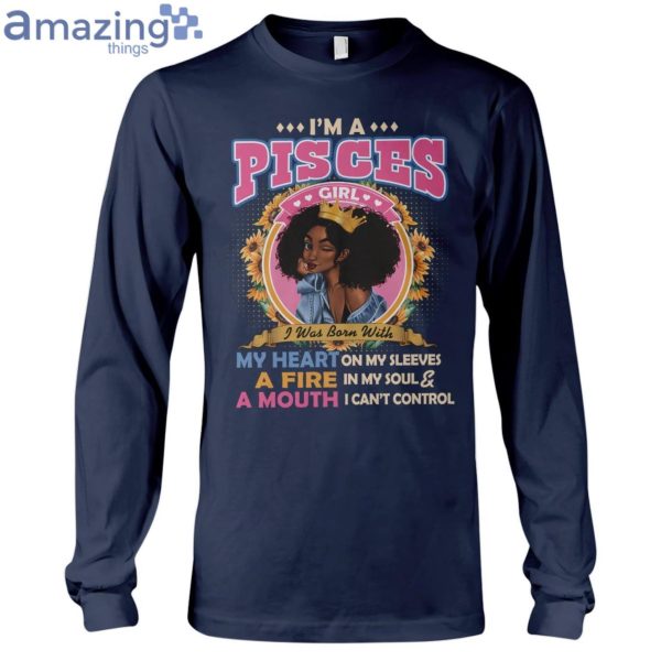 Black Queen Im A Pisces Girl Ladies T-Shirt Product Photo 9