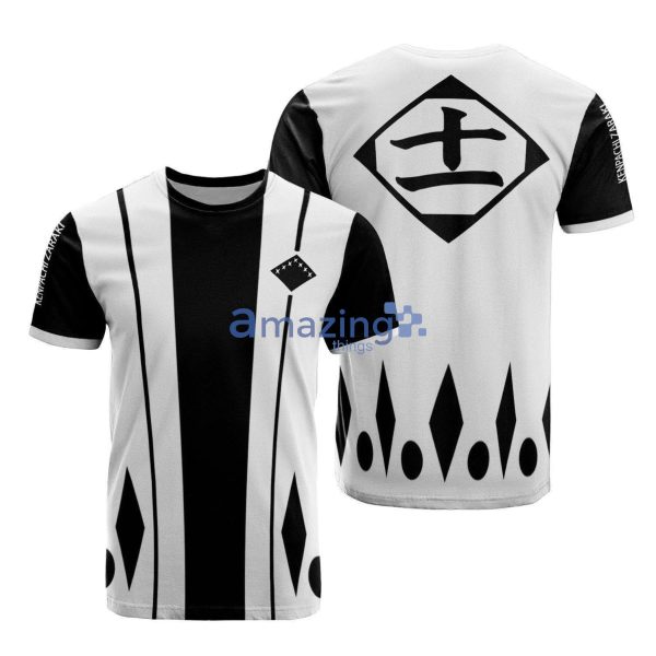 Bleach Kenpachi Zaraki Eleventh Division Custom Anime All Over Print 3D T-Shirt Product Photo 1
