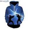 Blue Jedi Star Wars Duel Of Fates Full Print 3D Hoodie