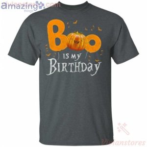 Boo It's My Birthday Funny Halloween T-Shirt Product Photo 2