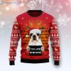 Boston Terrier Too Late To Be Good Dog Lover Ugly Christmas Sweater