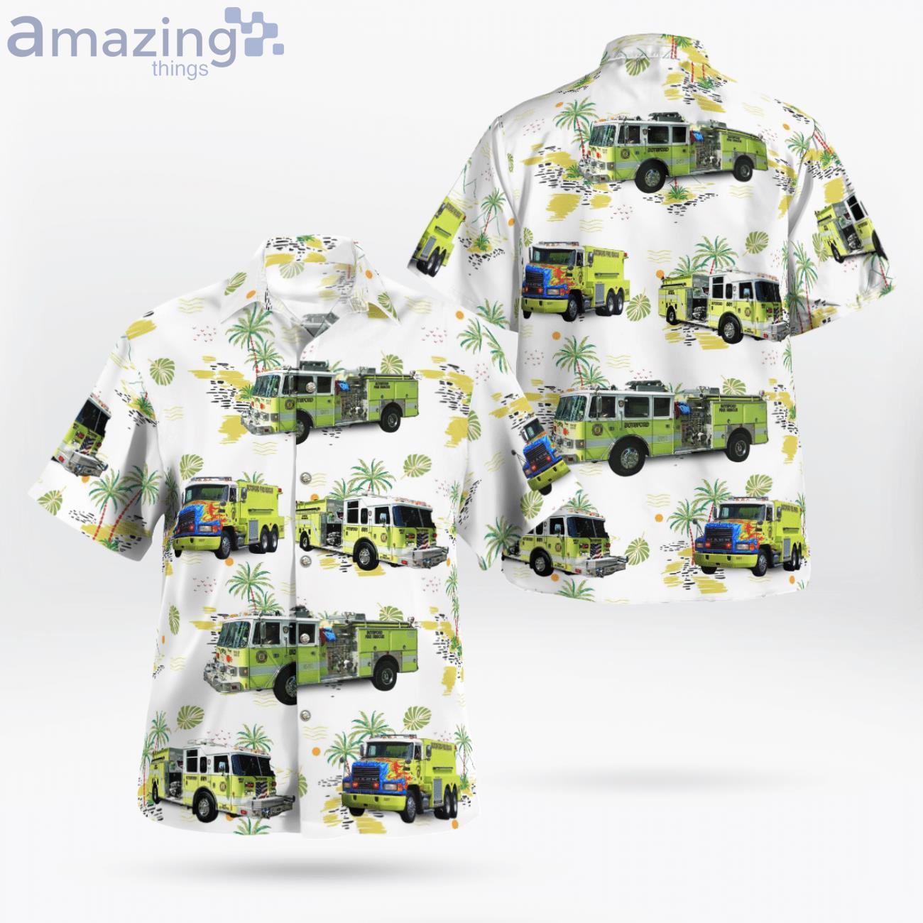 Botsford Fire Rescue Tropical Best Gift Green Hawaiian Shirt image Botsford Fire Rescue Tropical Best Gift Green Hawaiian Shirt Product Photo 1 Product photo 1