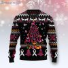 Breast Cancer Awareness Christmas Tree Ugly Christmas Sweater