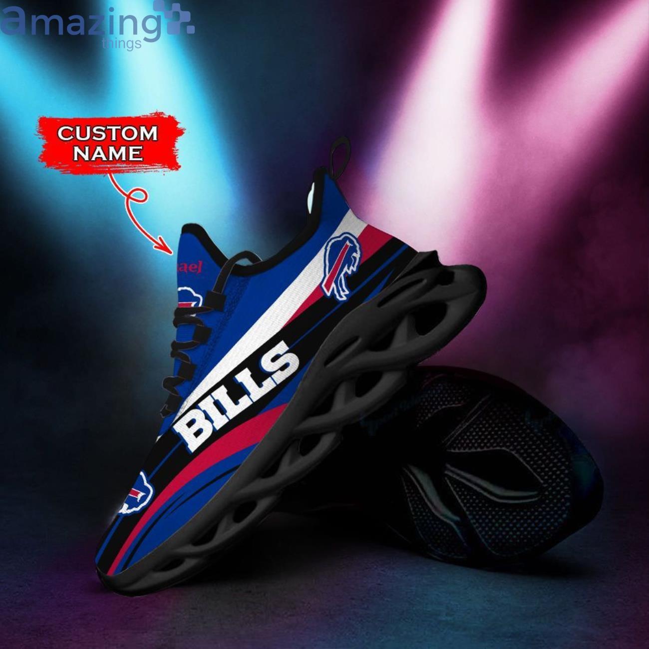 Buffalo Bills NFL Collection Max Soul Shoes Personalized Name