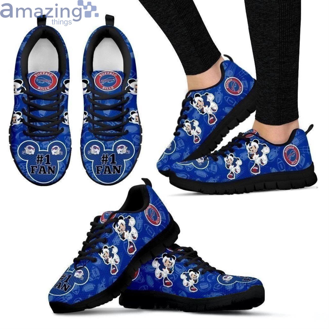 Buffalo Bills Line Logo Breathable Running Sneaker - The Clothes You'll  Ever Need