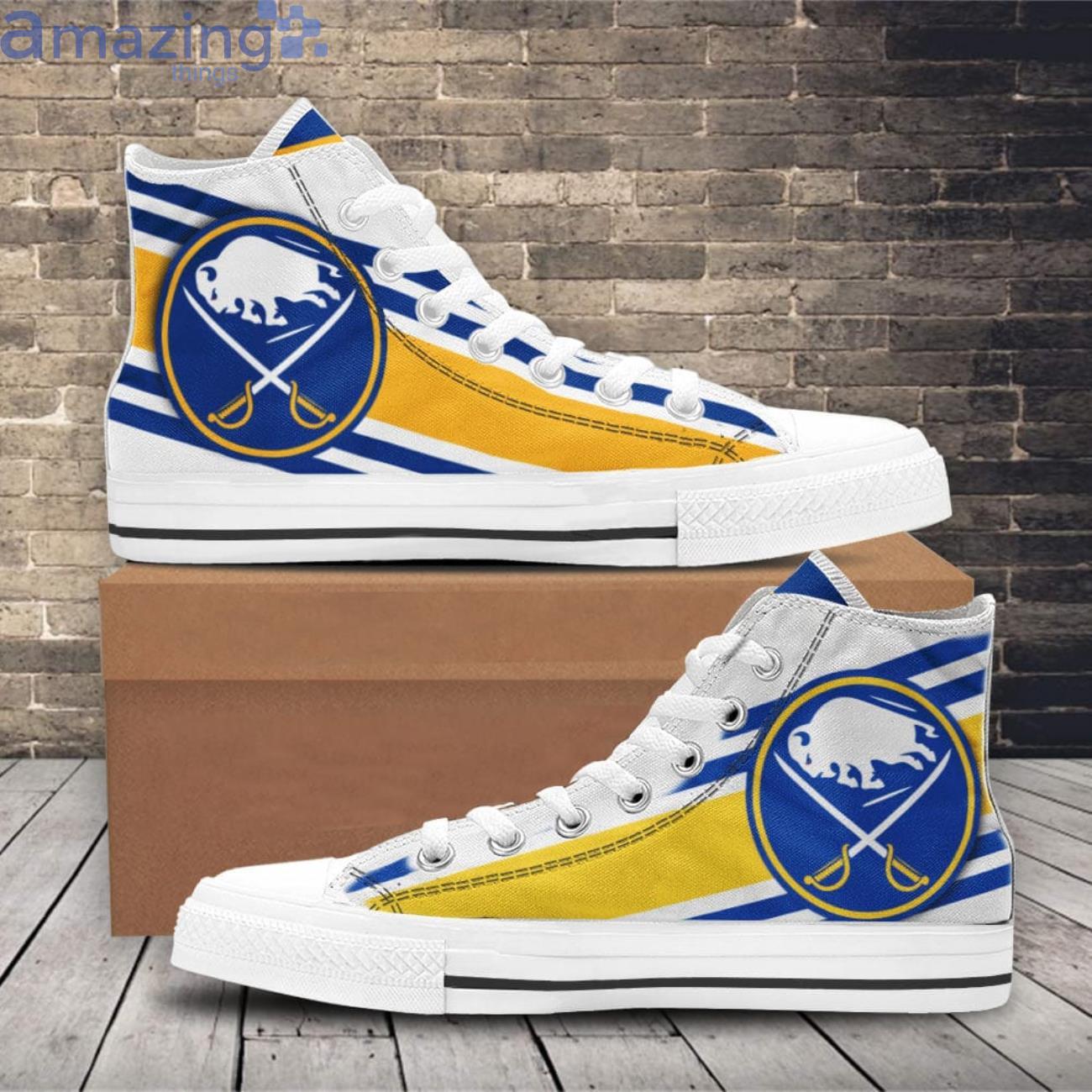 Buffalo Sabres Team Sport Lover High Top Shoes Product Photo 1