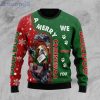 Bulldog We Woof You Dog Lover Ugly Christmas Sweater
