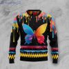 Butterfly Colorful Beauty For Butterfly Lover Ugly Christmas Sweater