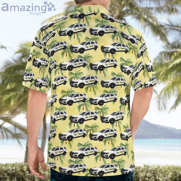 Calcasieu Parish Sheriff Ford Explorer Hawaiian Shirt Product Photo 4