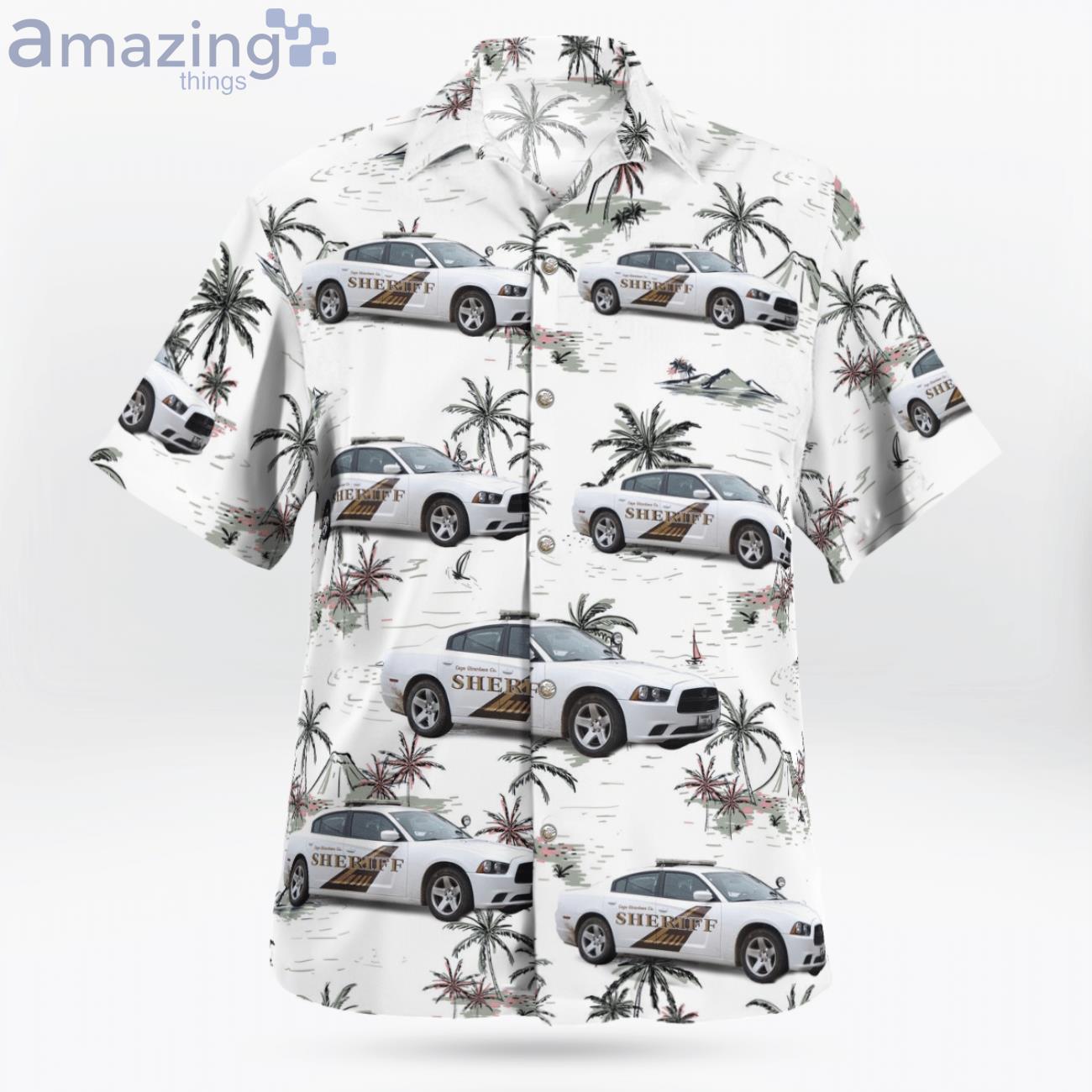 Cape Girardeau County Sheriff Dodge Charger Hawaiian Shirt image Cape Girardeau County Sheriff Dodge Charger Hawaiian Shirt Product Photo 3