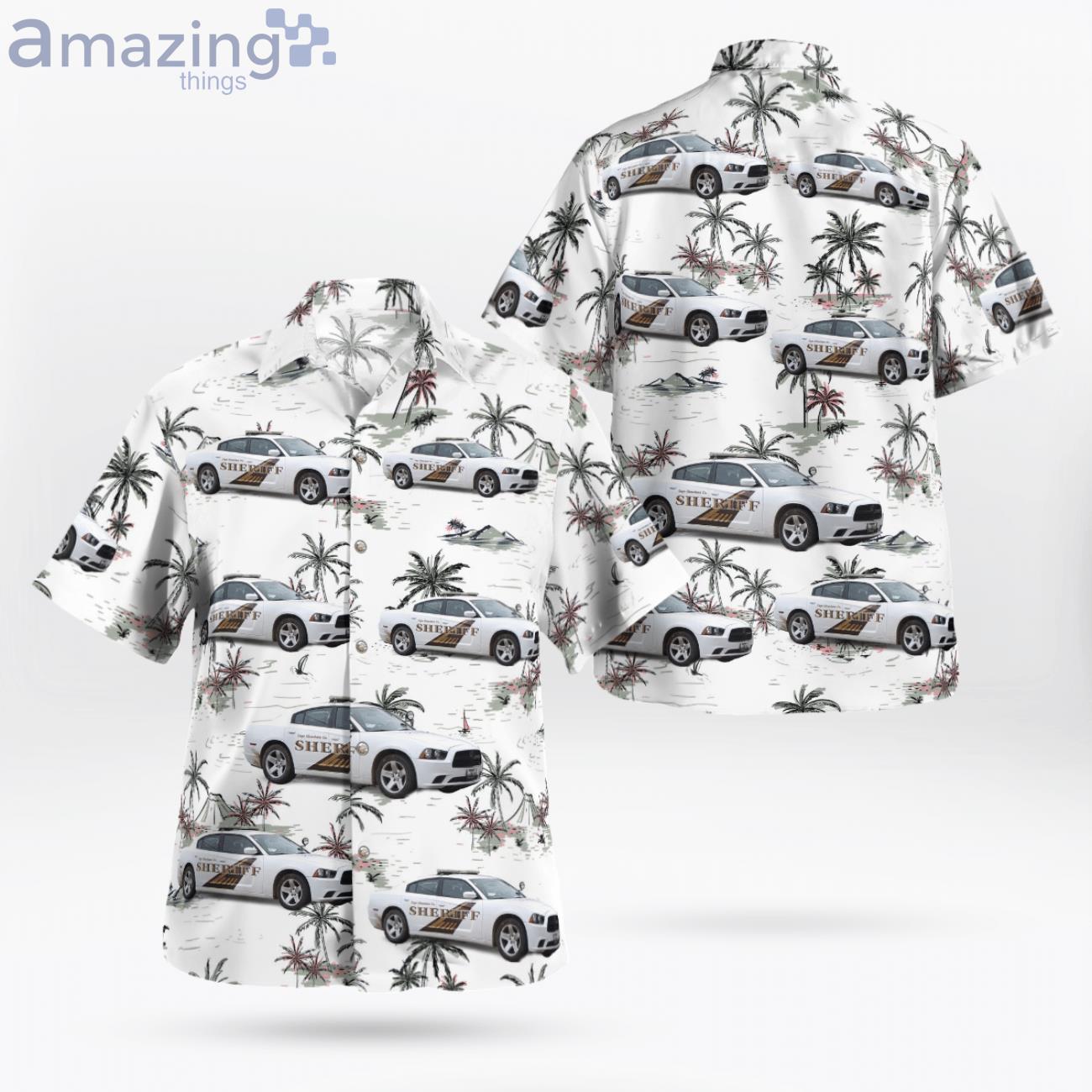 Cape Girardeau County Sheriff Dodge Charger Hawaiian Shirt image Cape Girardeau County Sheriff Dodge Charger Hawaiian Shirt Product Photo 1 Product photo 1