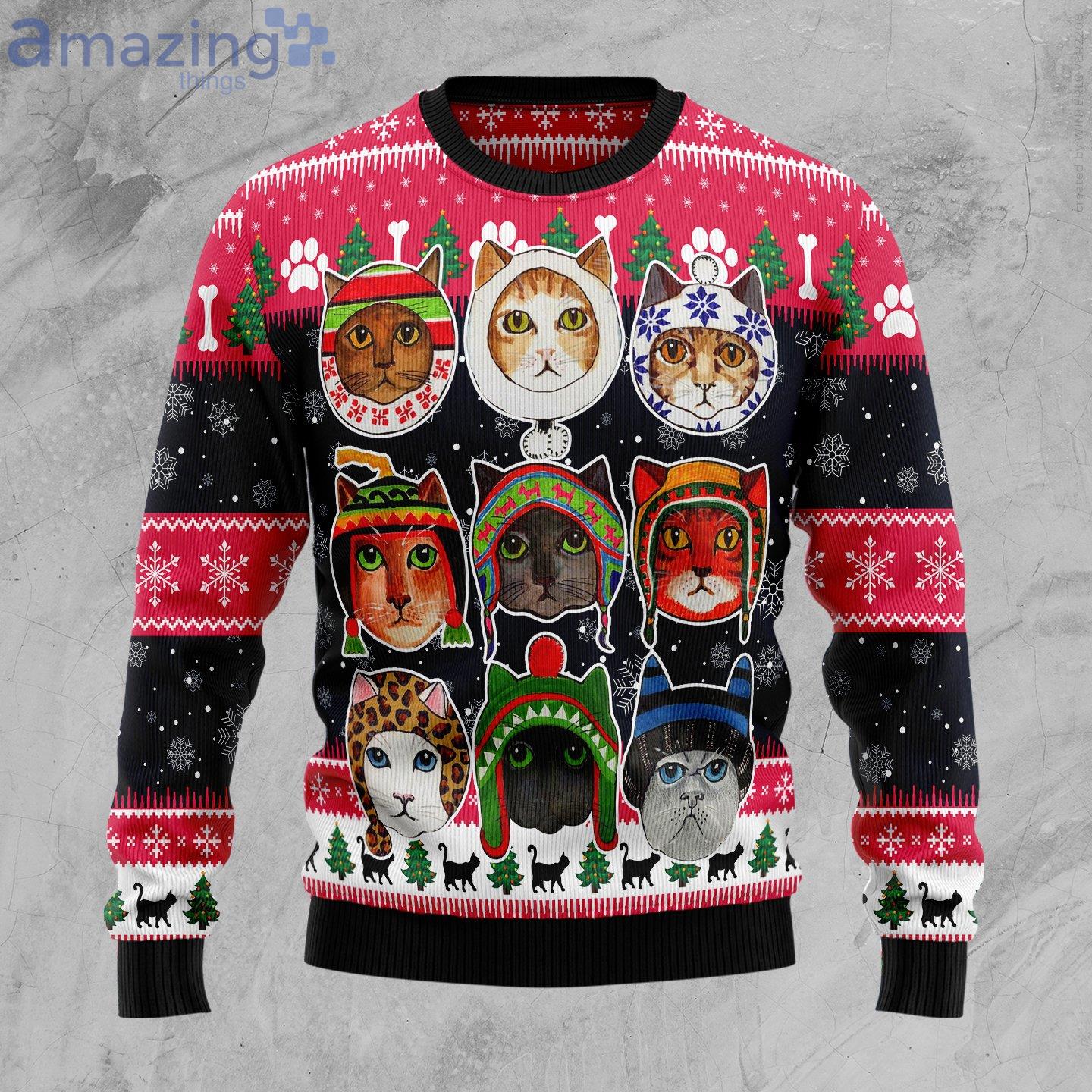 Cat christmas sweater sales for cats