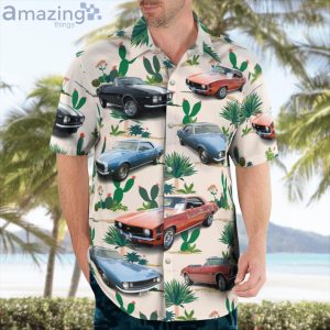 Chevrolet Camaro First Generation Cactus Hawaiian Shirt Product Photo 3