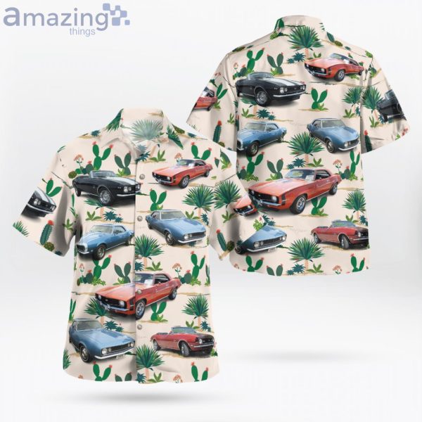 Chevrolet Camaro First Generation Cactus Hawaiian Shirt Product Photo 1