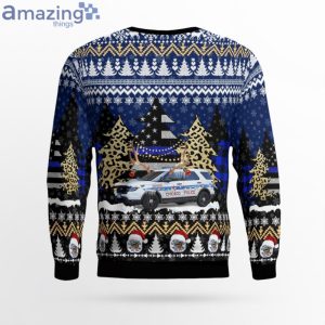 Chicago Police Department Cpd Ford Interceptor Utility ChristmasSweater Product Photo 3
