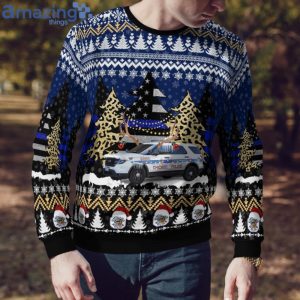 Chicago Police Department Cpd Ford Interceptor Utility ChristmasSweater Product Photo 4