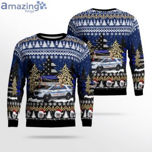 Chicago Police Department Cpd Ford Interceptor Utility ChristmasSweater Product Photo 1