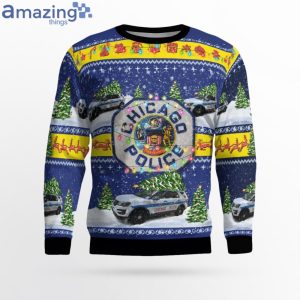 Chicago Police Ford Police Interceptor Utility ChristmasSweater image Chicago Police Ford Police Interceptor Utility ChristmasSweater Product Photo 2