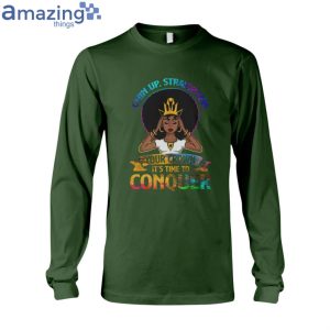 Chin Up Straighten Your Crown Ladies T-Shirt Product Photo 9