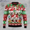 Christmas Gift And White Terrier Dog Lover Ugly Christmas Sweater