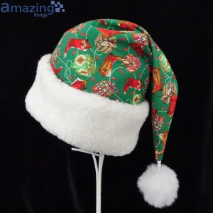 Christmas Gift Box Pattern Christmas Santa Hat For Adult And Child Product Photo 1