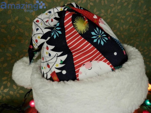 Christmas Gnome Colorful Gnomes Christmas Santa Hat For Adult And Child Product Photo 5