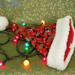 Christmas Moose Cute Christmas Santa Hat For Adult And Child Product Photo 3