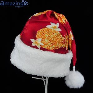 Christmas Pineapple And Tropical Christmas Santa Hat For Adult And Child Product Photo 1