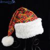 Christmas Tree pine Tree Pattern Christmas Santa Hat For Adult And Child