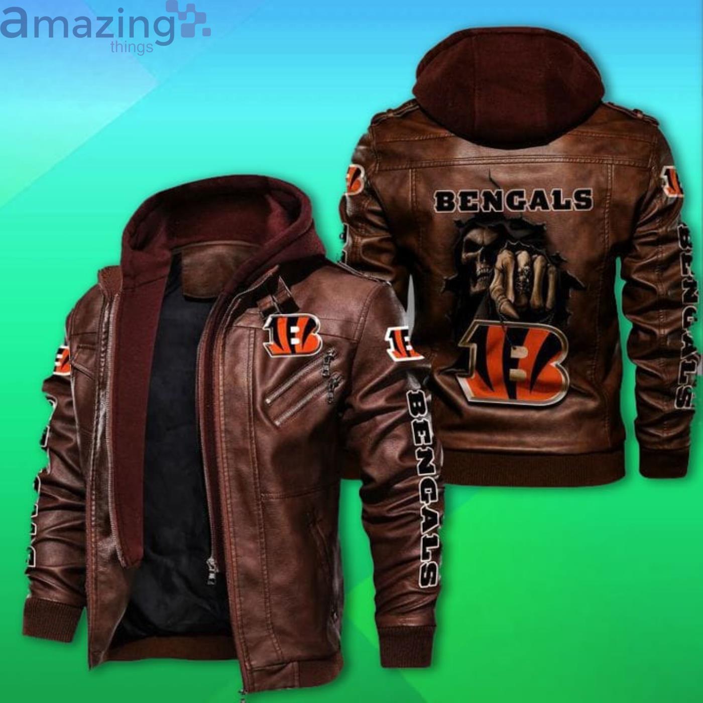 bengals leather jackets