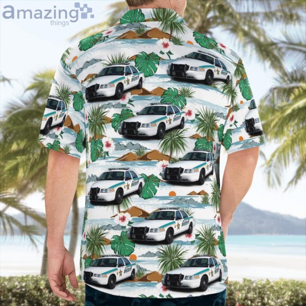 Clay County Florida Sheriff 2006 Ford Police Interceptor Hawaiian Shirt Product Photo 4