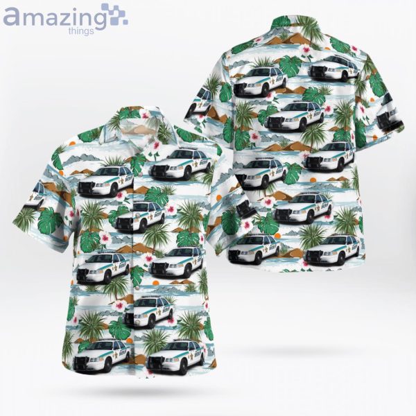 Clay County Florida Sheriff 2006 Ford Police Interceptor Hawaiian Shirt Product Photo 1