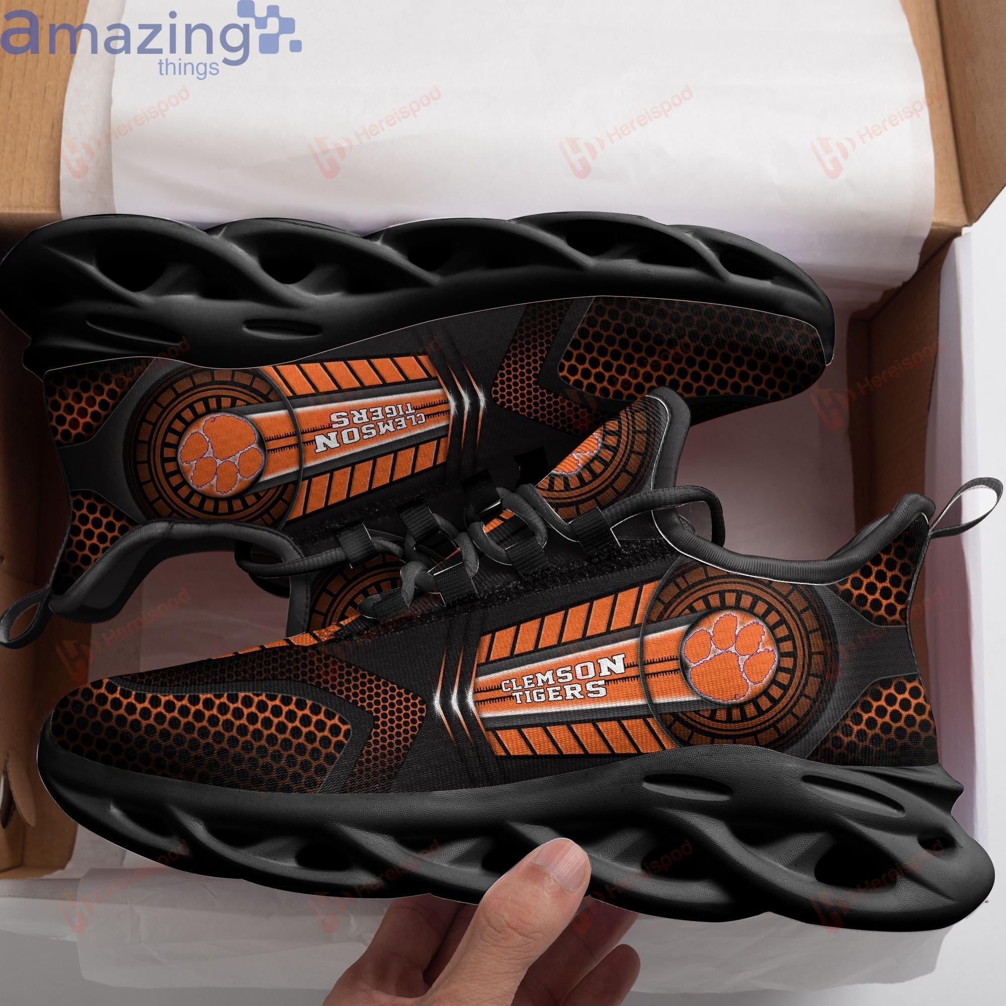 Clemson Tigers Black Max Soul Sneaker Product Photo 1