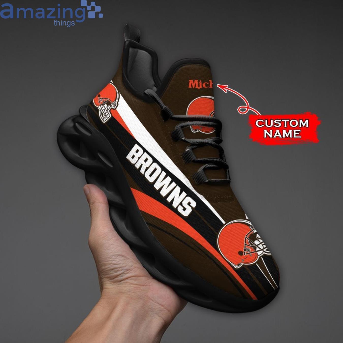 Cleveland Browns NFL Chunky Sneaker Vintage Max Soul Shoes For Men Women -  Banantees