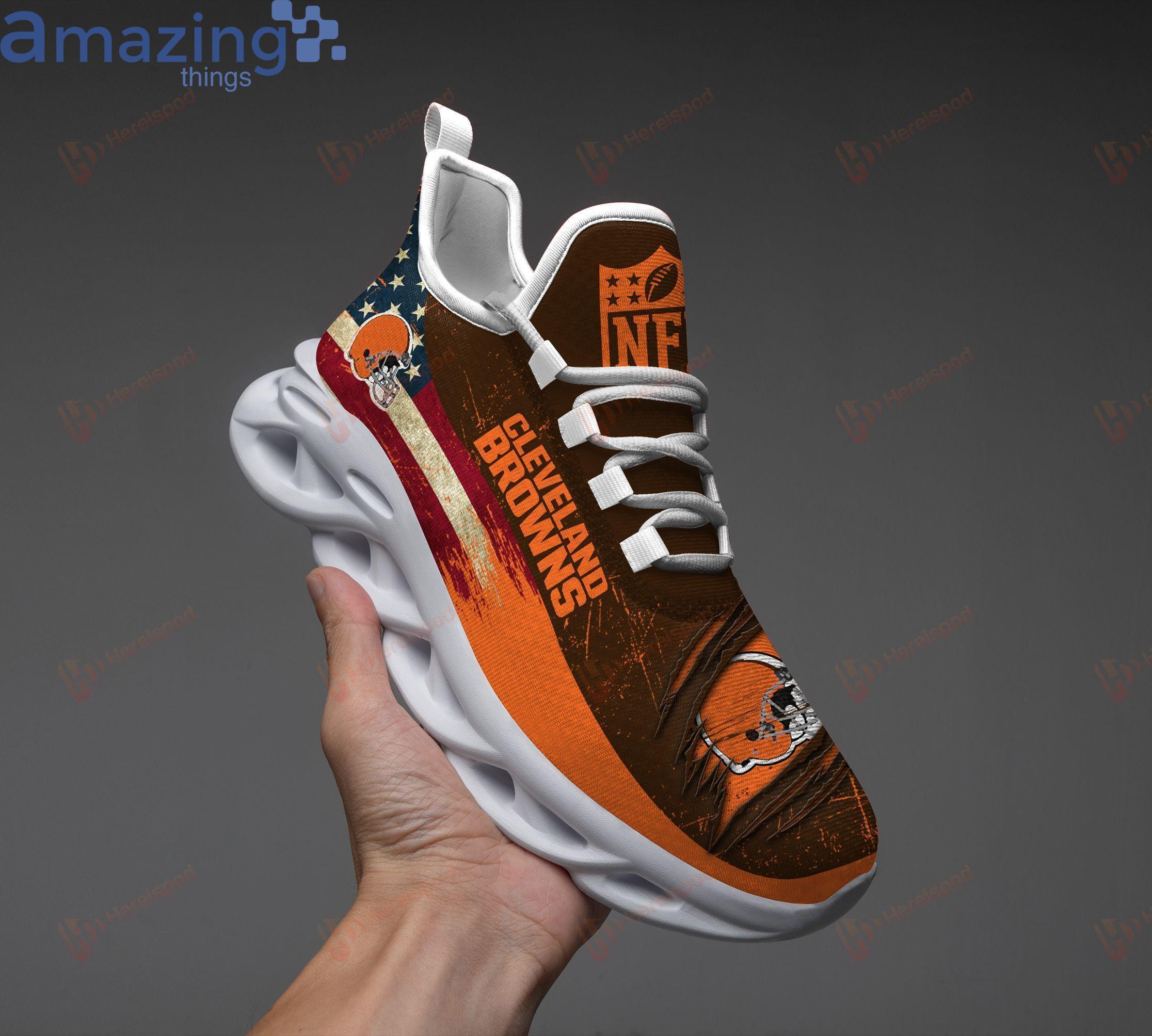 Cleveland Browns Sneakers Max Soul Trending Summer –