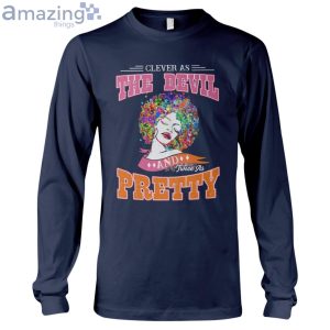 Clever As The Devil And Twice As Pretty Ladies T Shirt image Clever As The Devil And Twice As Pretty Ladies T-Shirt Product Photo 7