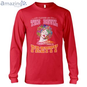 Clever As The Devil And Twice As Pretty Ladies T Shirt image Clever As The Devil And Twice As Pretty Ladies T-Shirt Product Photo 8