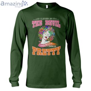 Clever As The Devil And Twice As Pretty Ladies T Shirt image Clever As The Devil And Twice As Pretty Ladies T-Shirt Product Photo 9