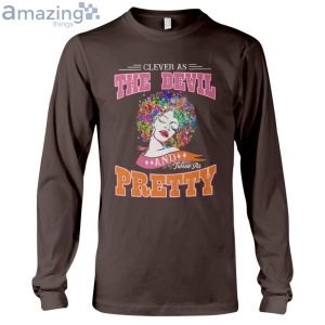 Clever As The Devil And Twice As Pretty Ladies T Shirt image Clever As The Devil And Twice As Pretty Ladies T-Shirt Product Photo 10