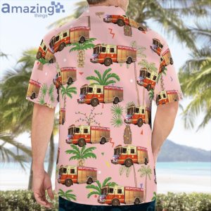 Clockville Madison County New York Town Of Lincoln Volunteer Fire Department Hawaiian Shirt Product Photo 4