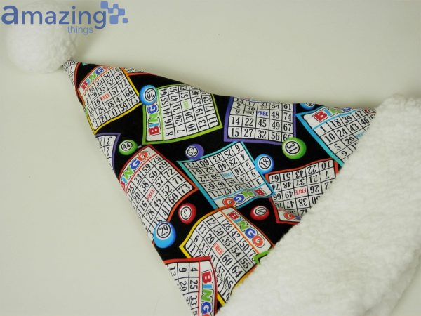 Colorful Bingo Game Cards Christmas Santa Hat For Adult And Child Product Photo 2